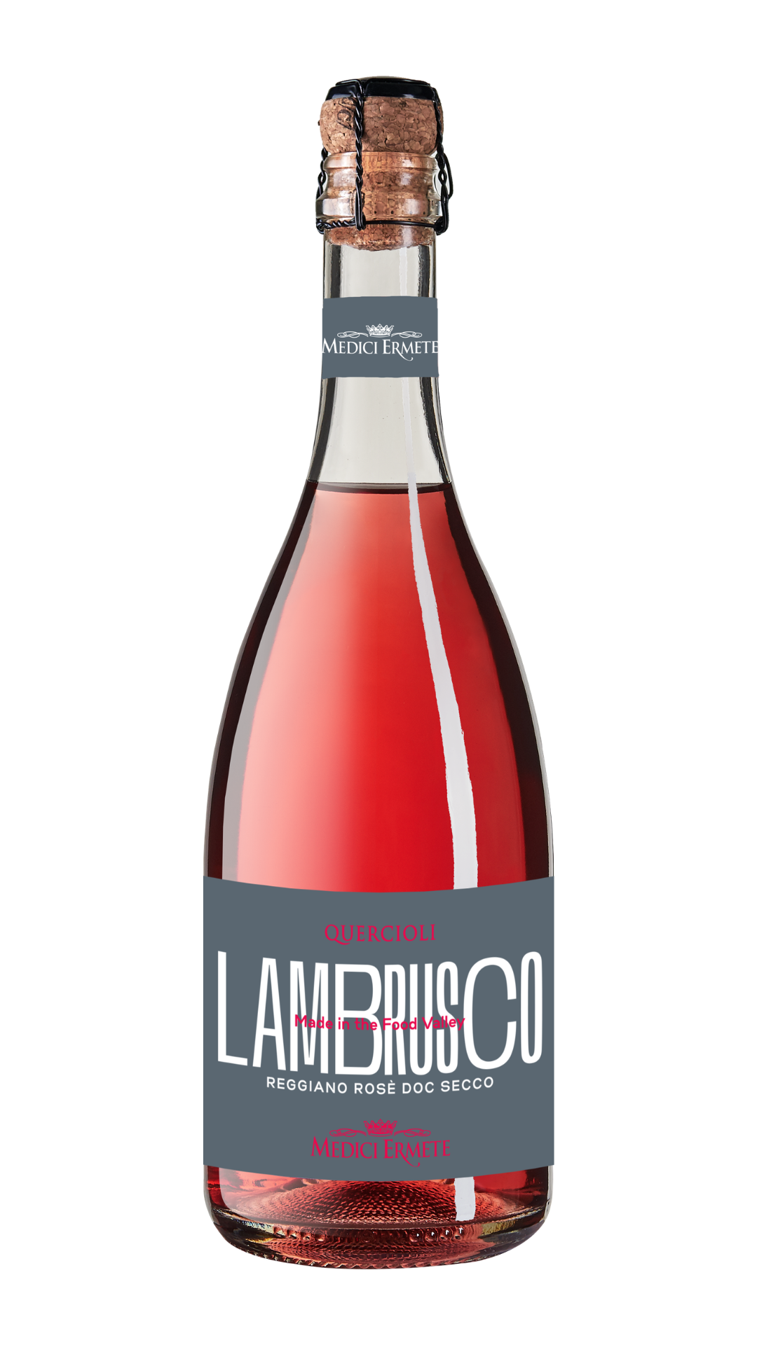 Quercioli Lambrusco Reggiano DOC rosato secco