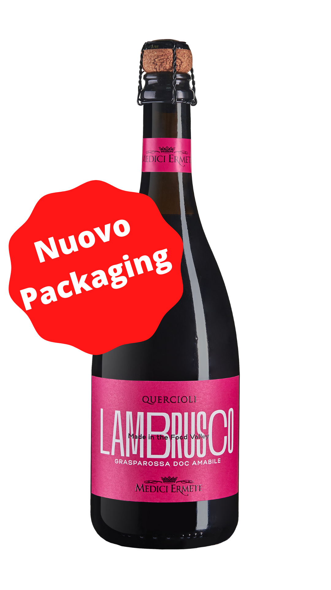 Quercioli Lambrusco Grasparossa di Castelvetro DOC amabile