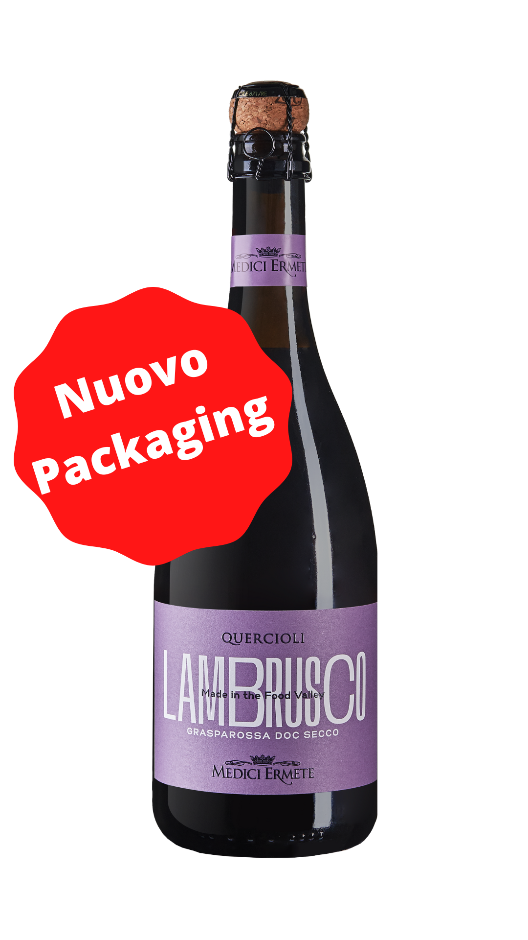 Quercioli Lambrusco Grasparossa di Castelvetro DOC secco