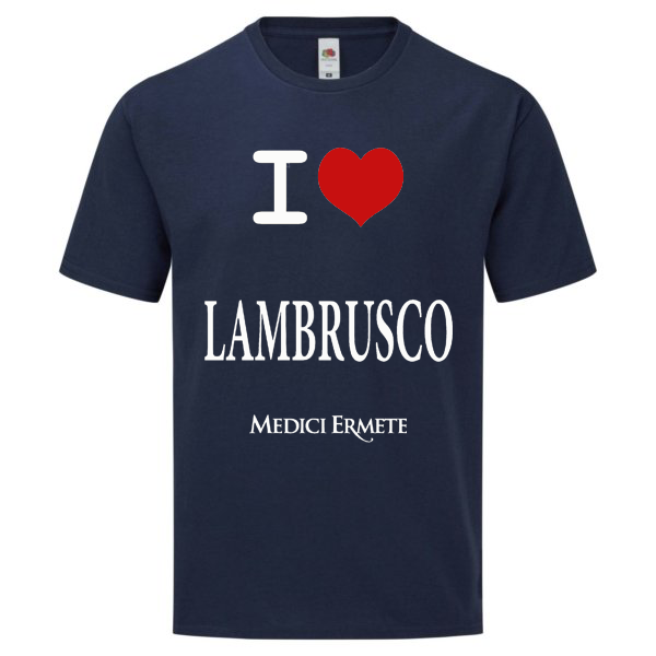 T-shirt I love Lambrusco