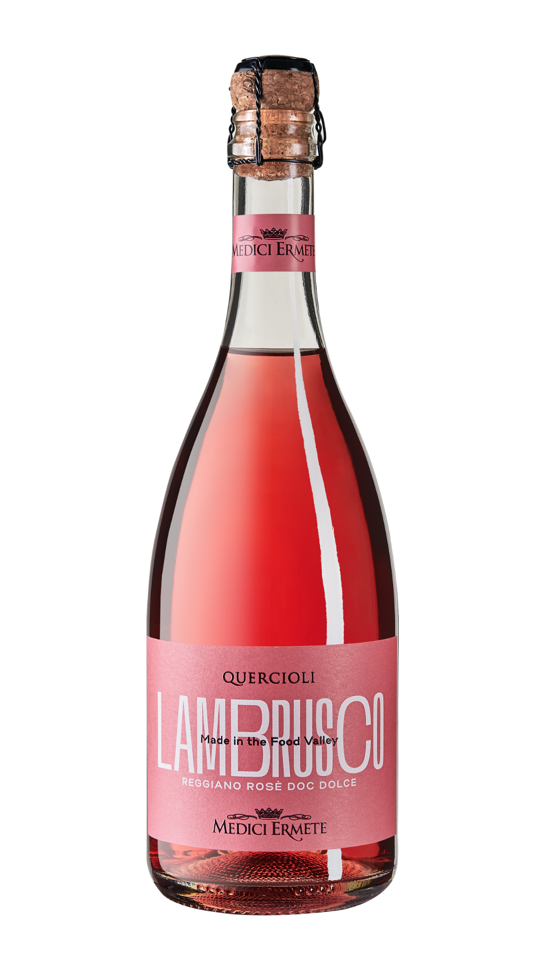 Quercioli Lambrusco Reggiano DOC rosato dolce