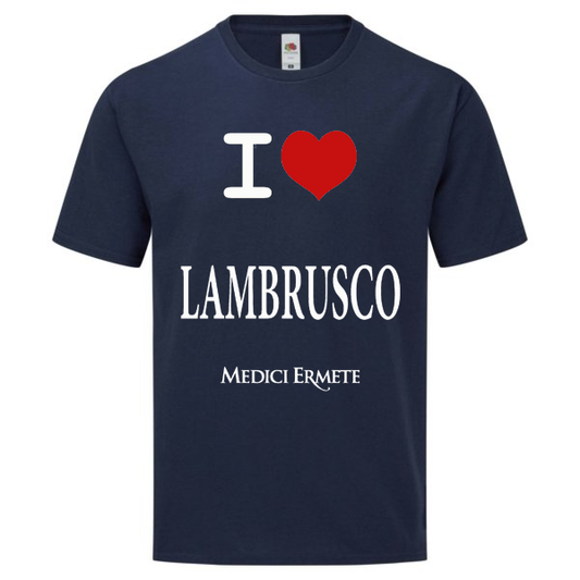 T-shirt I love Lambrusco